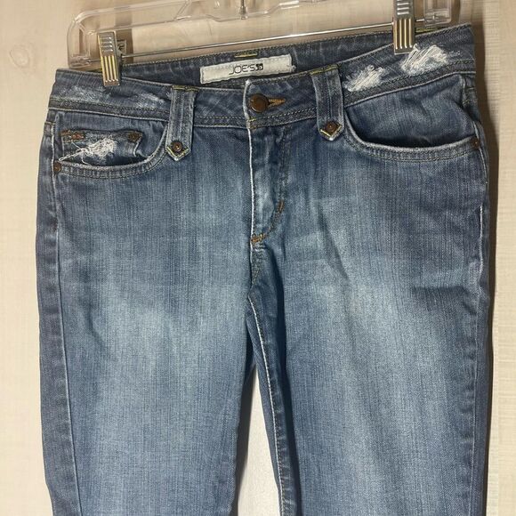 Joe’s jeans flare leg distressed denim jeans, size 28‎ - Picture 6 of 15